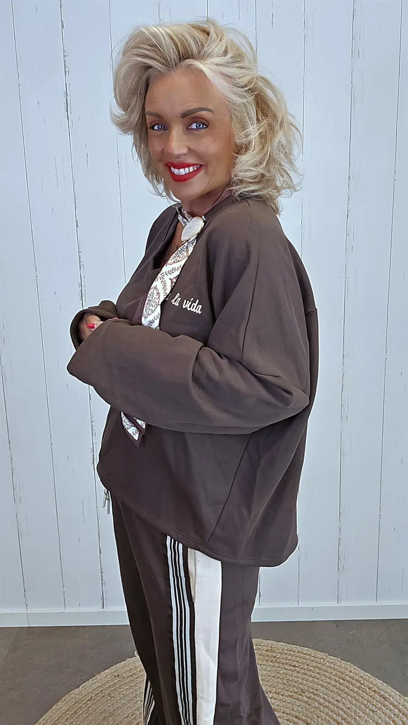 Tessa genser brun