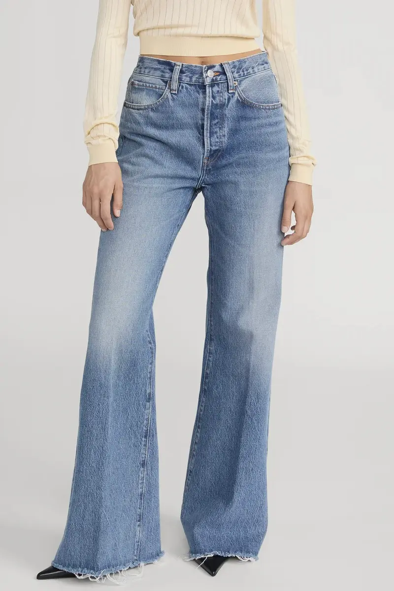 The Lax Jeans Numeral Raw Fray