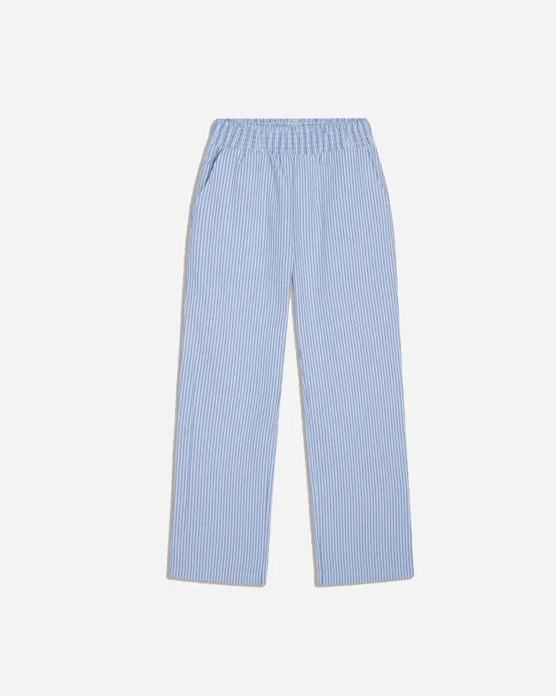 Thea Striped Pant - Blue