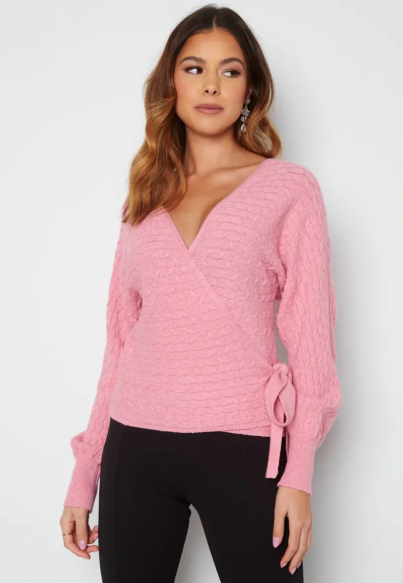 Thessa L/S Wrap Pullover