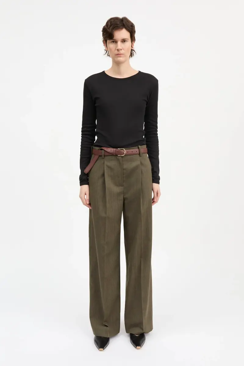 Thom Trouser Green Branch