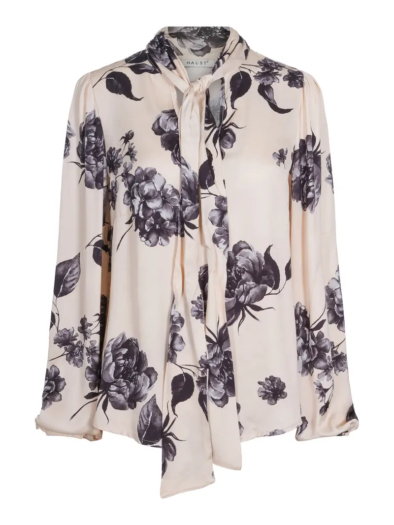 Tie blouse Blomstrete