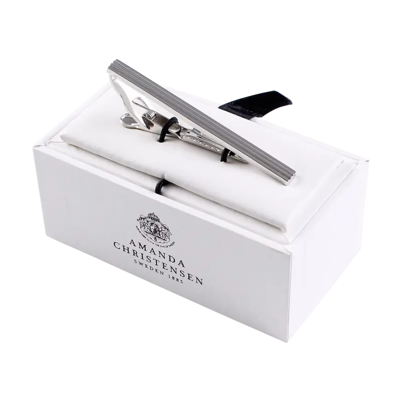 TIE CLIP CLASSIC SILVER