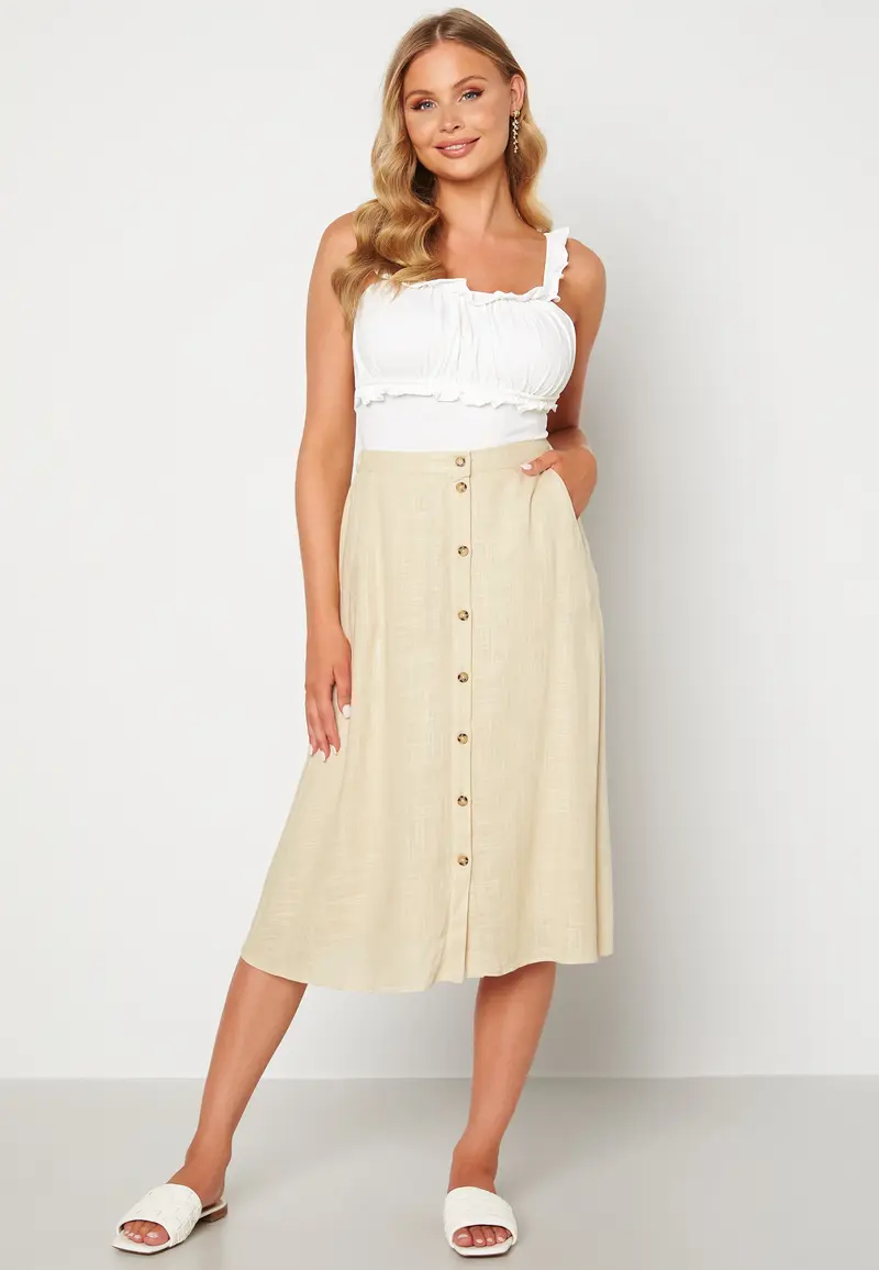 Timey HW Midi Skirt