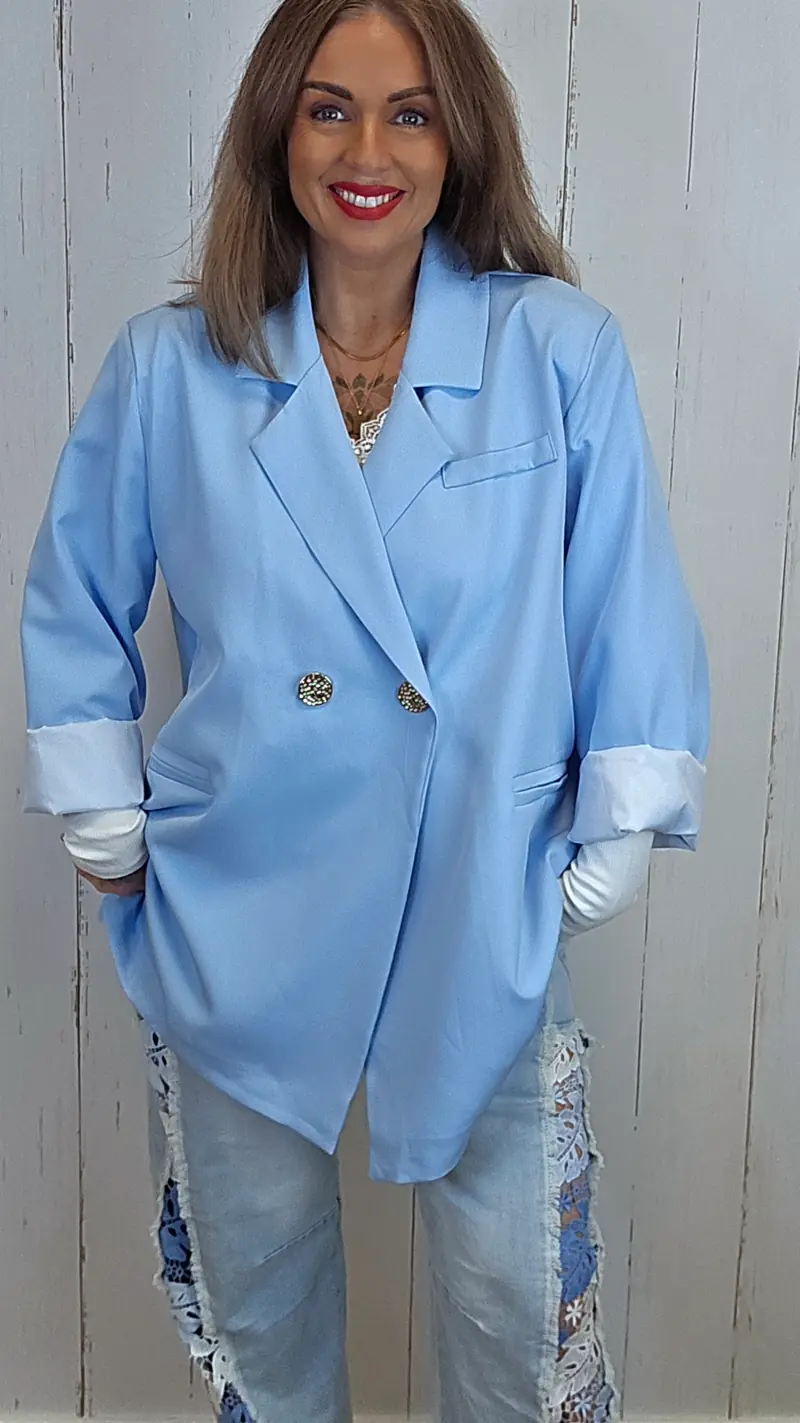Tina blazer lys blå