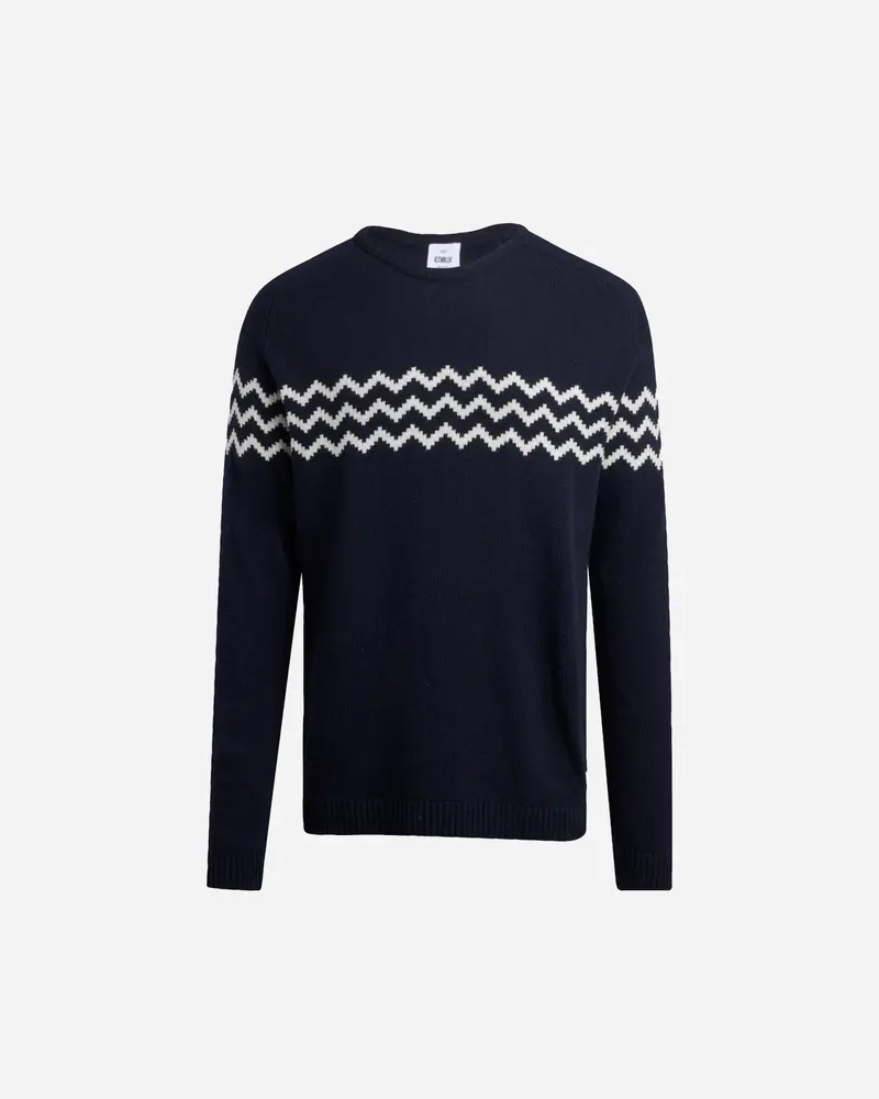 Toke Knit - Navy/cream