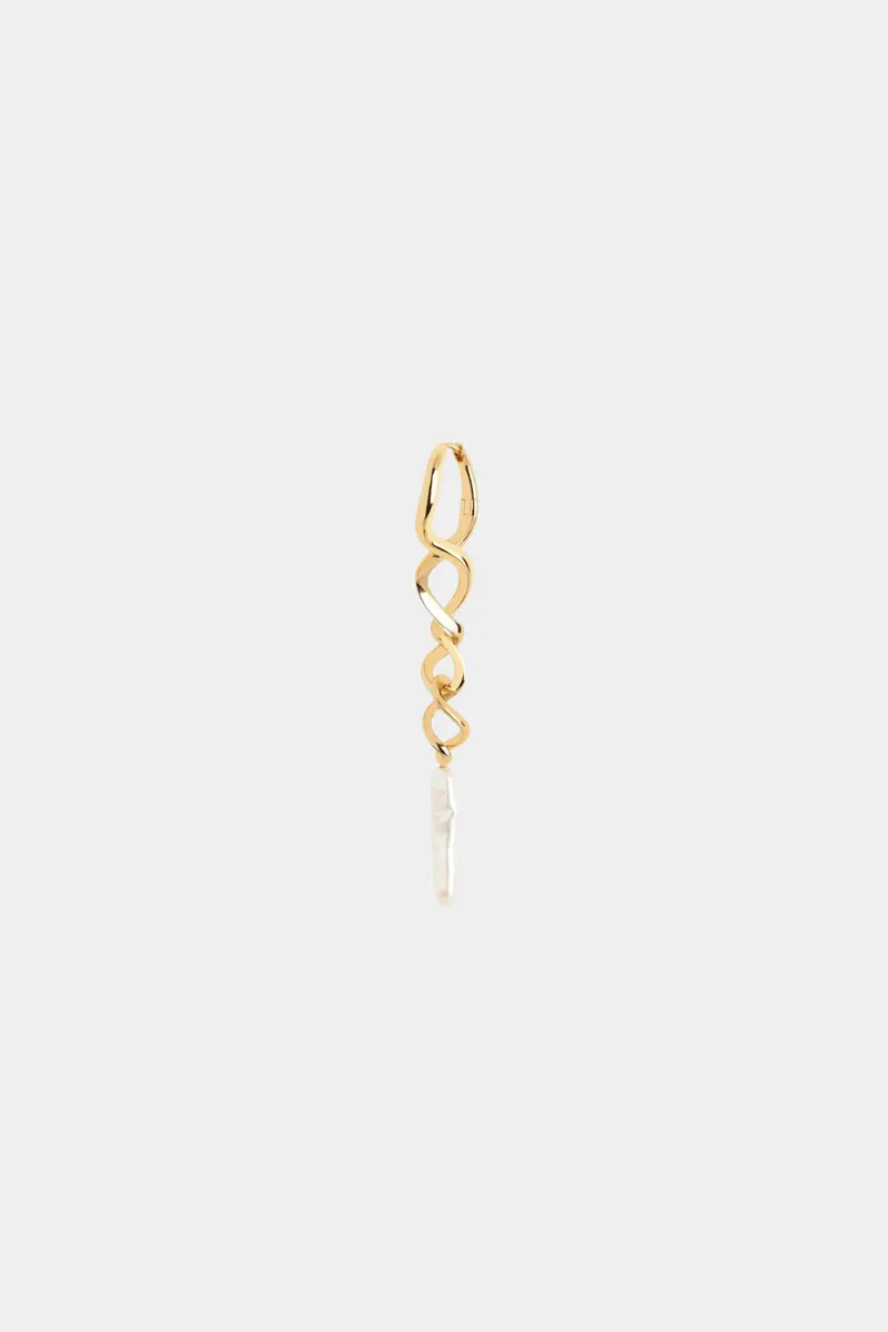 Tornado Earring Right Gold