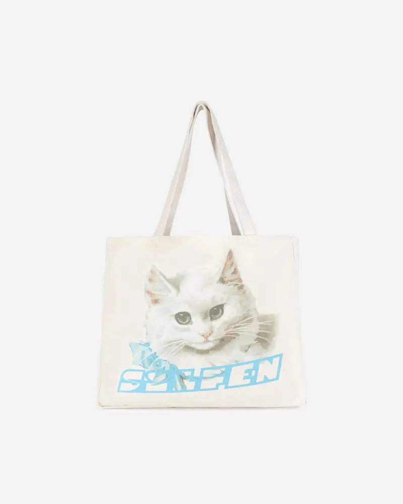 Tote Saga - Natural Cat