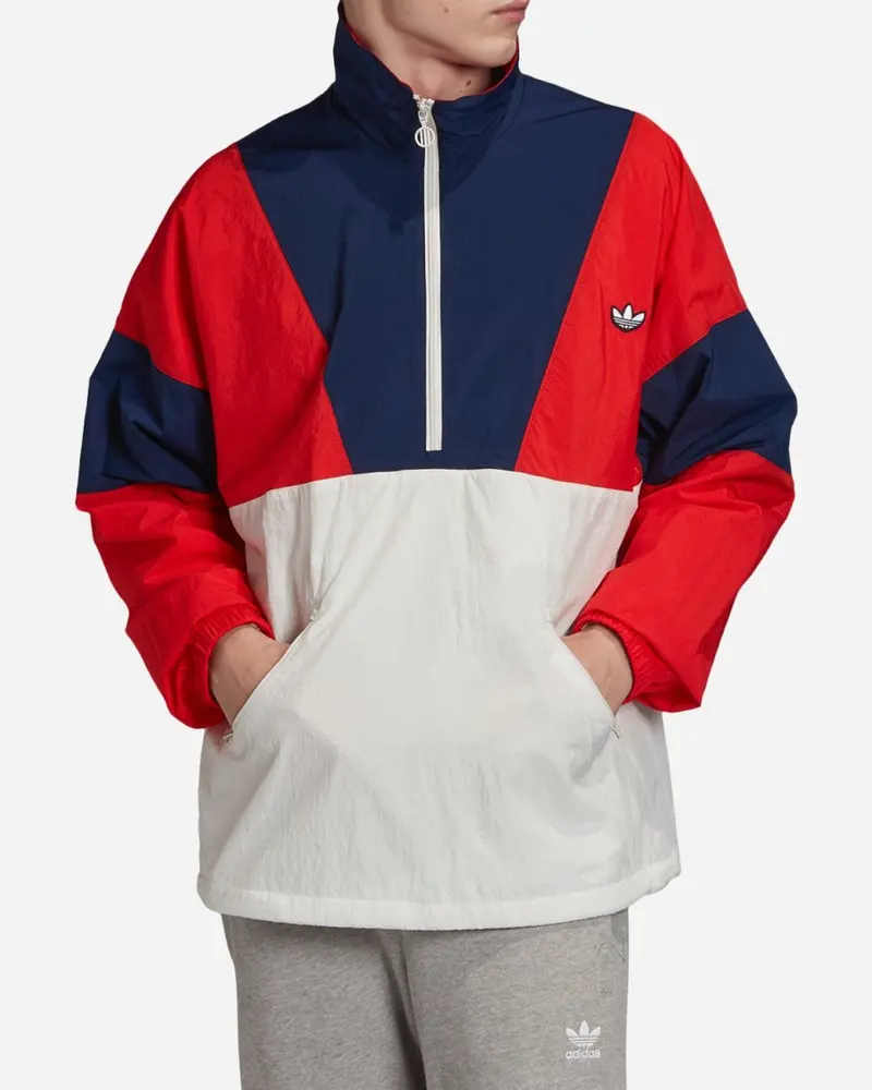 Track Top - Red/Navy/White