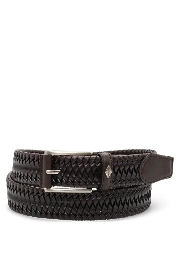 Trenza Braided Belt Mocha
