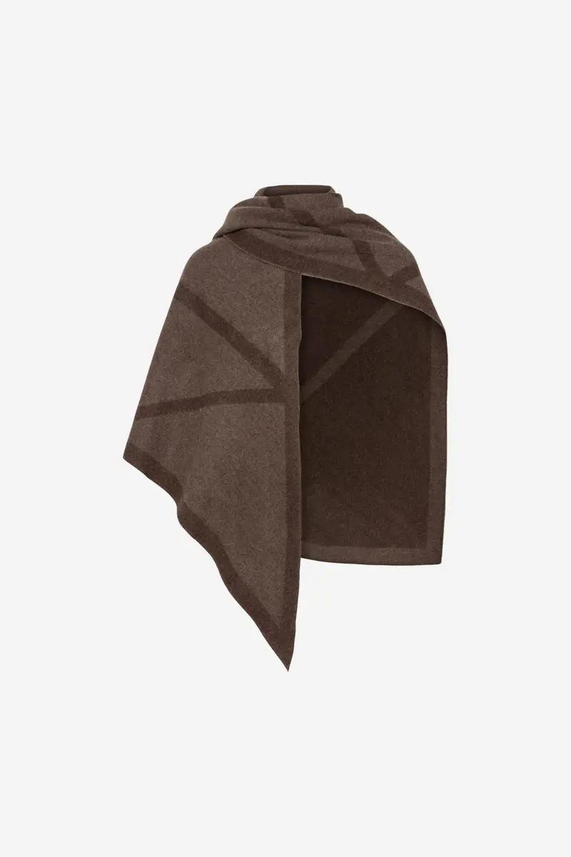Triangle Scarf Tobacco/Cacao