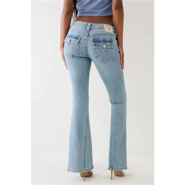 True Religion Joey Low Rise Flare - Peak Spot