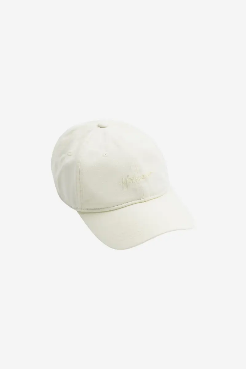 Tucker Logo Cap Ecru