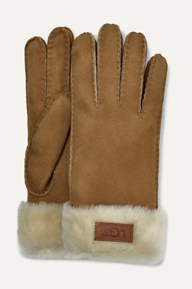 Turn Cuff Glove Chestnut