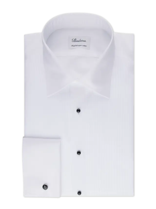 Tuxedo Shirt, Slimline XL-Sleeves White