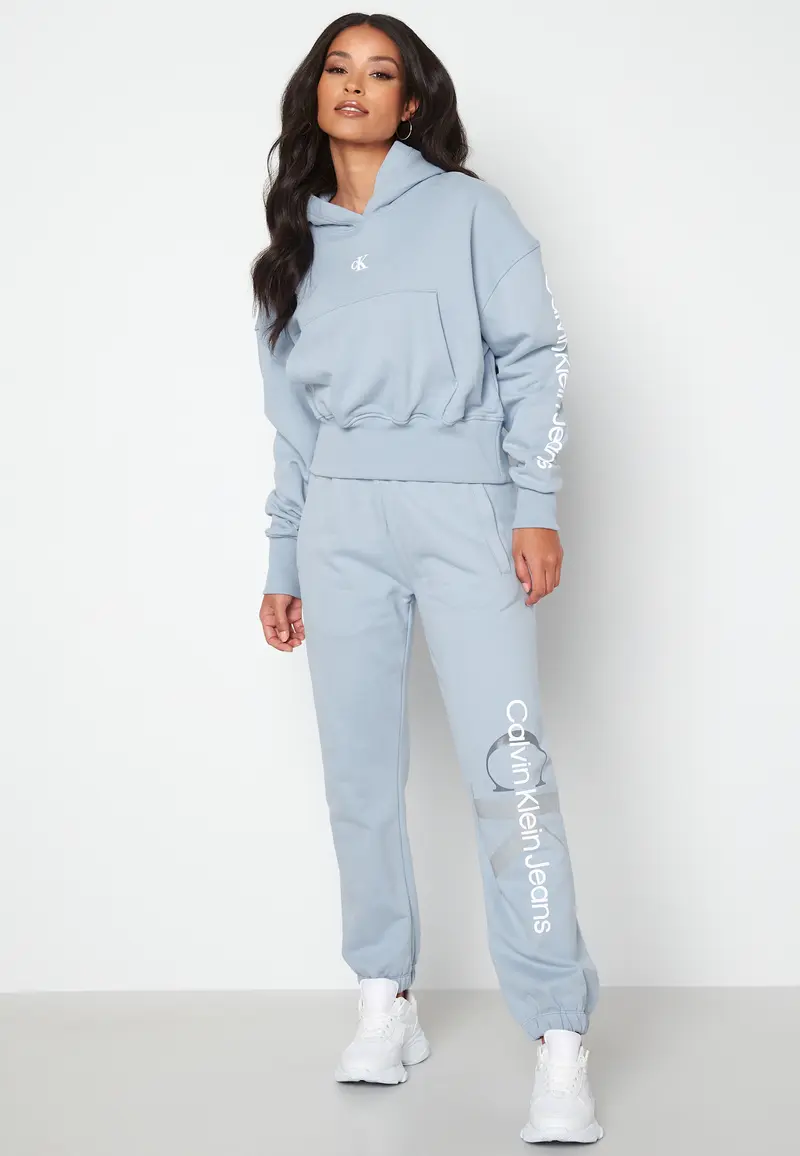 Two Tone Monogram Jog Pant