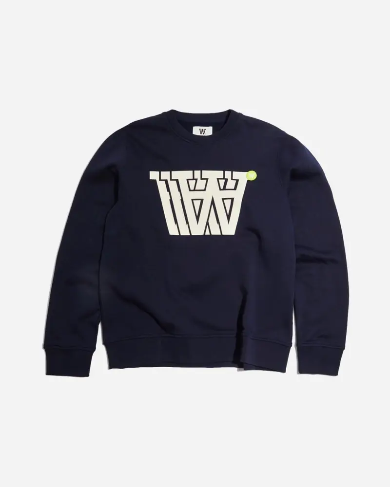 Tye Badge Logo Sweatshirt - Navy