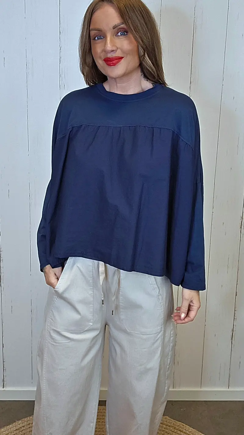 Una topp Navy