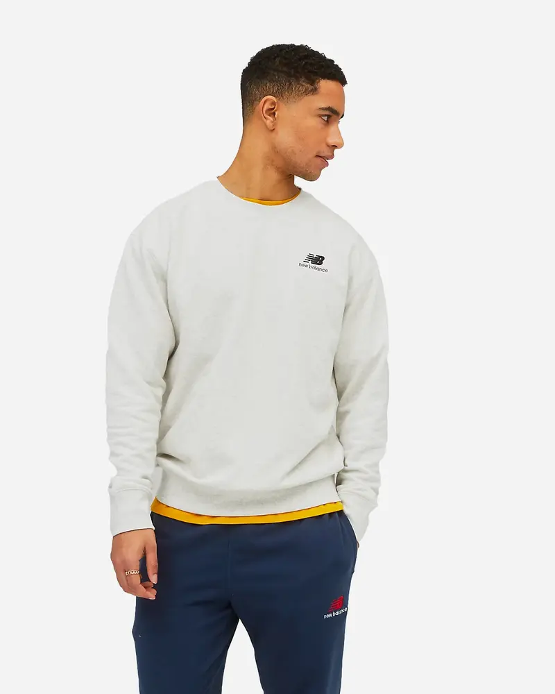 Uni-Ssentials Crew - Sea Salt Heather