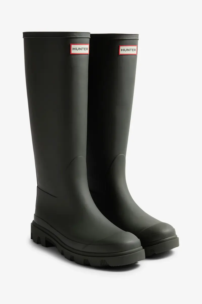 Unisex Downpour Tall Boot Dark Olive