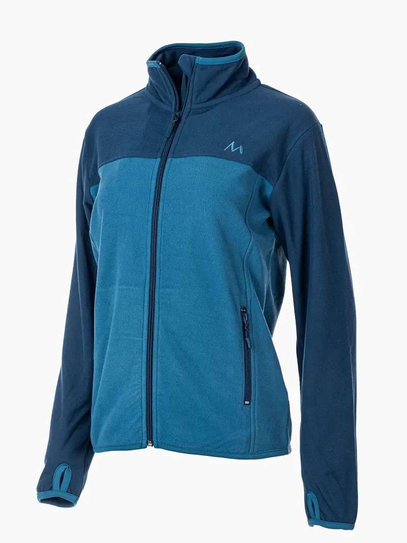 Utne fleecejakke Dame Blue teal/ Ashes