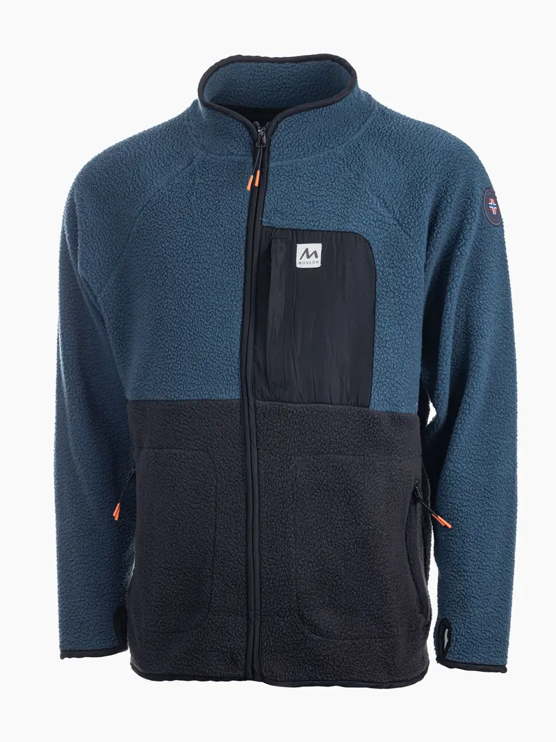 Uvdal fleecejakke herre Deep Blue/Marine