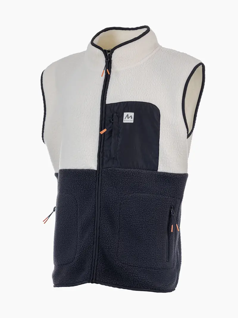 Uvdal fleecevest herre Offwhite/Marine