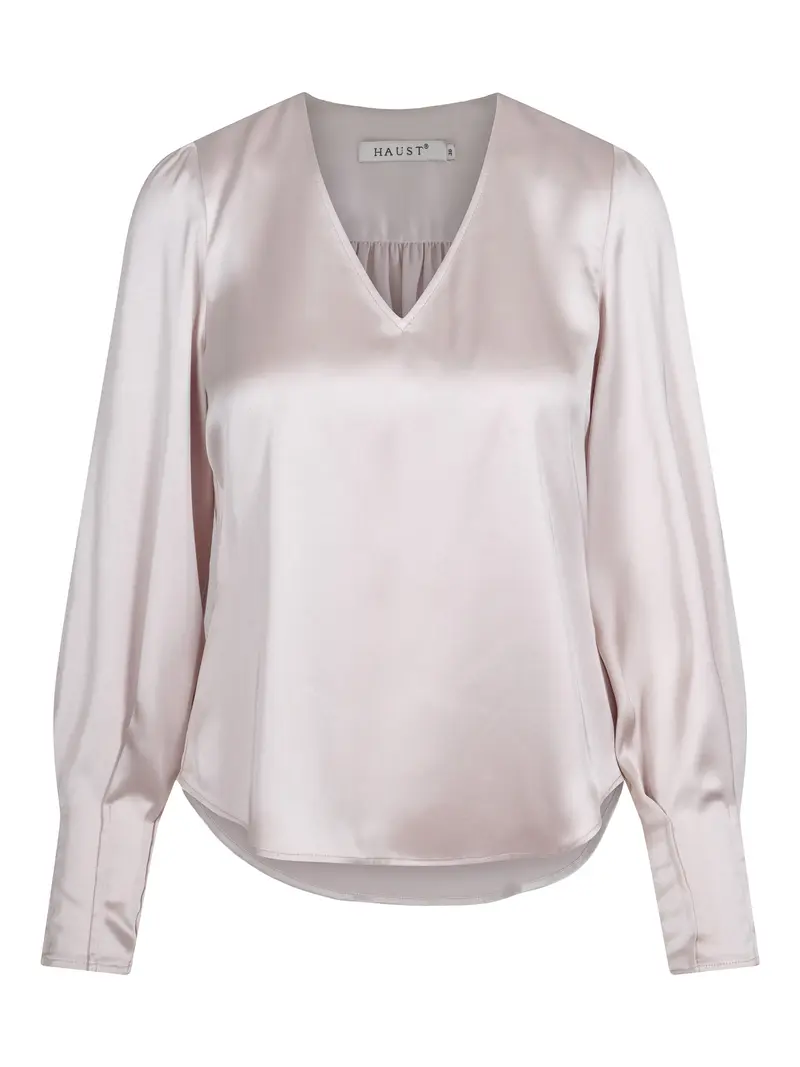 V-neck blouse Champagne