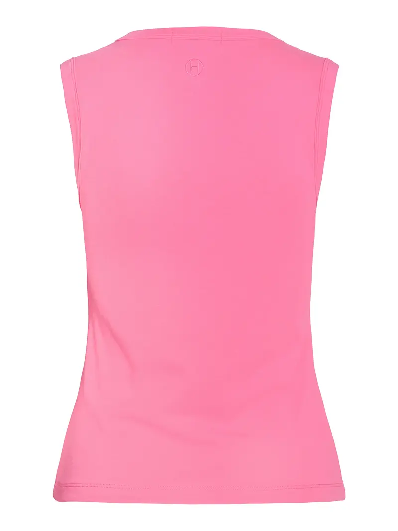 V-neck top Cerise