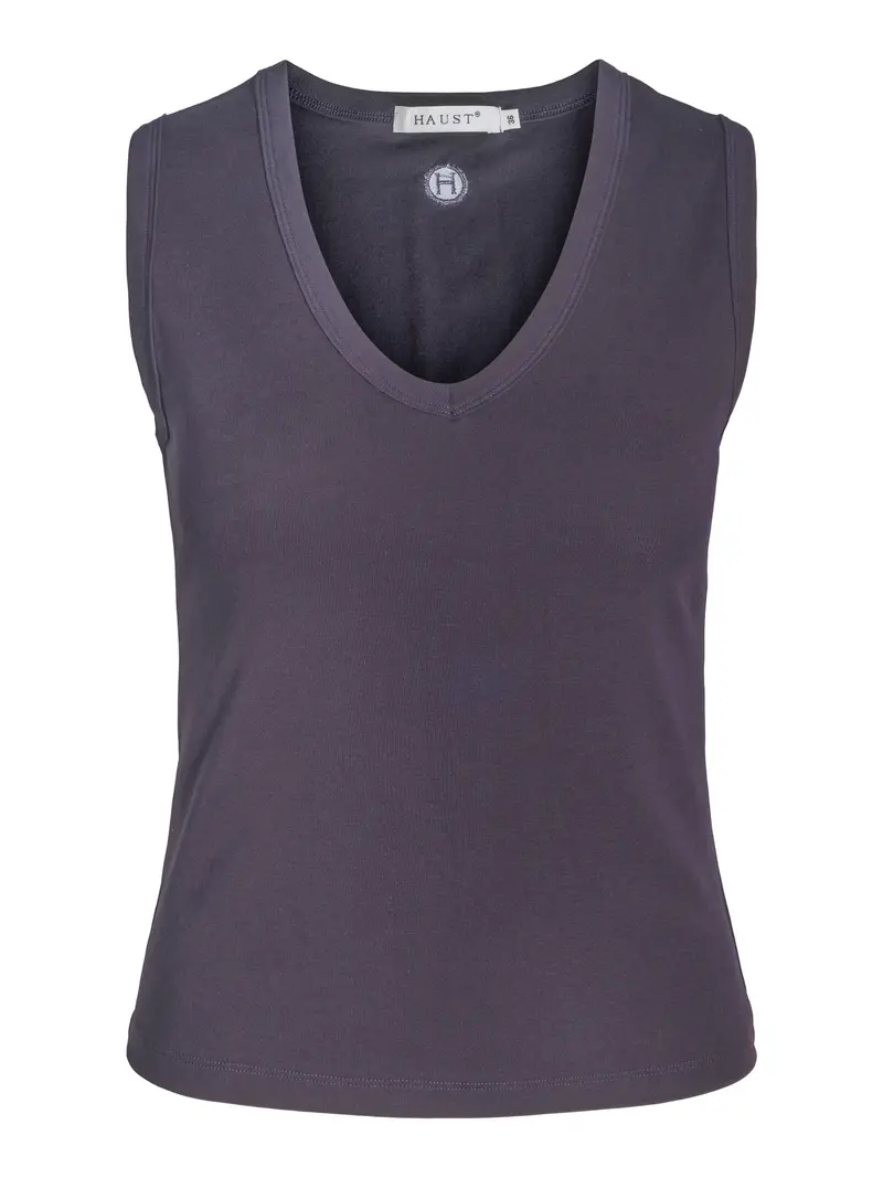 V-neck top Navy