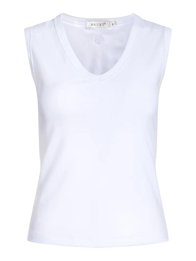 V-neck top White
