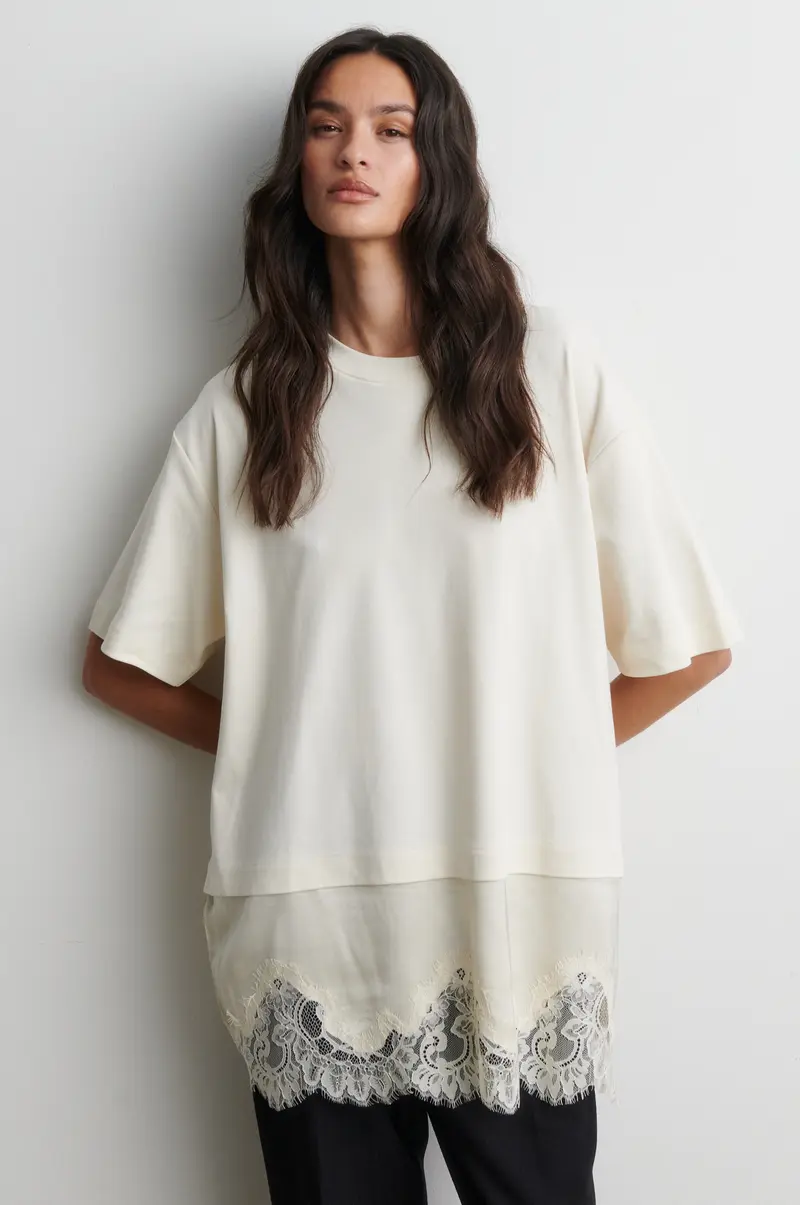 Vaccara Lace Tee