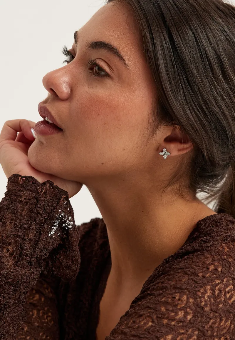 Valencia Crystal Stud