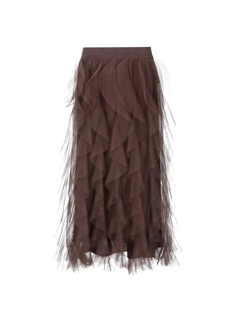 Valentina Skirt - Chocolate