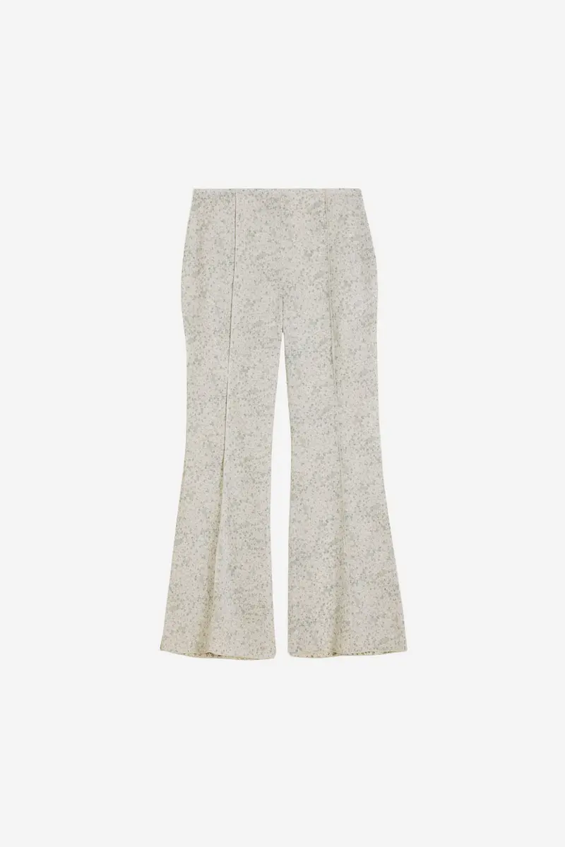 Valery Print Trousers Green Mix