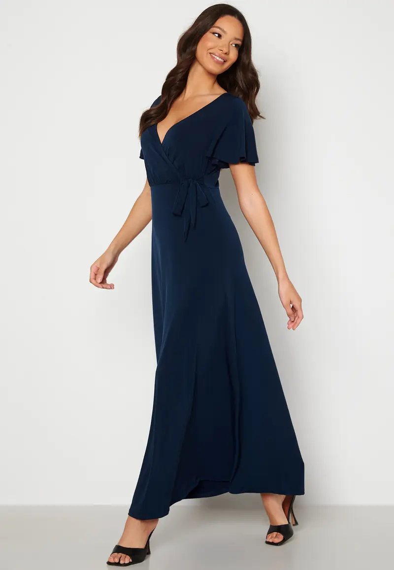 Vallea Tie S/S Ankle Dress