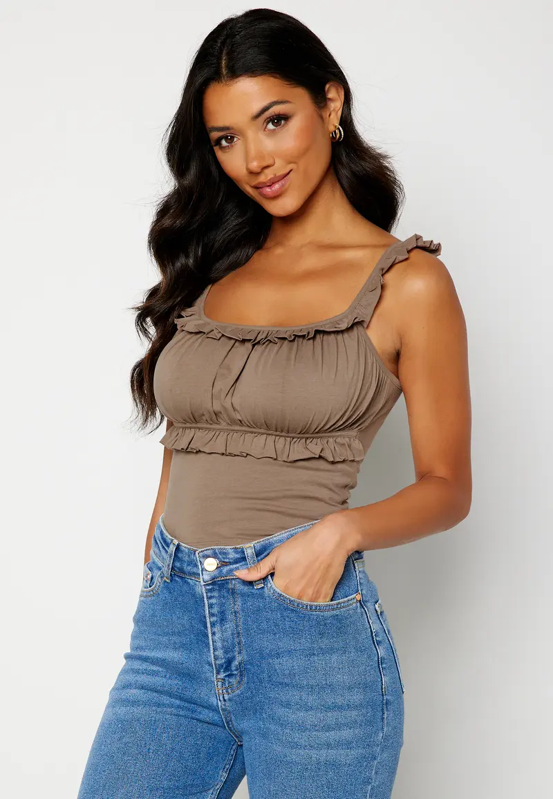 Vanna frill top