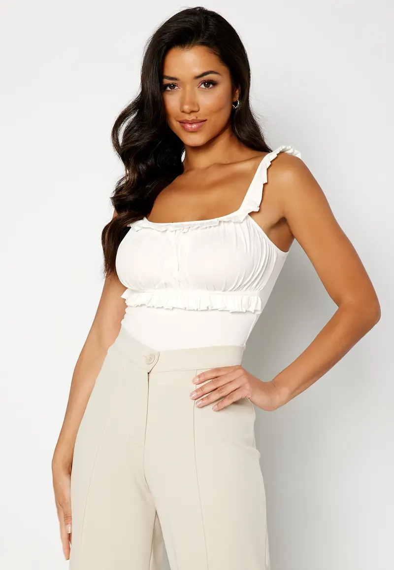 Vanna frill top