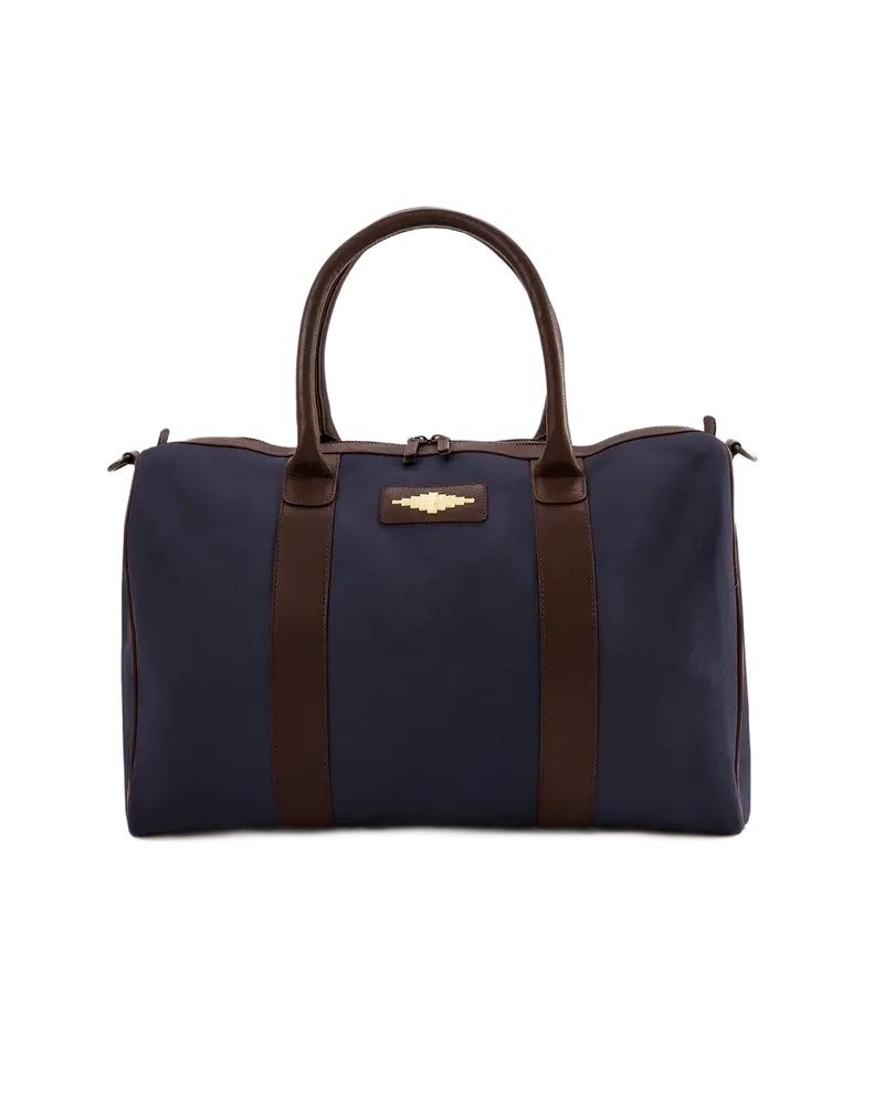 Varon Small Travel Bag - Navy Canvas