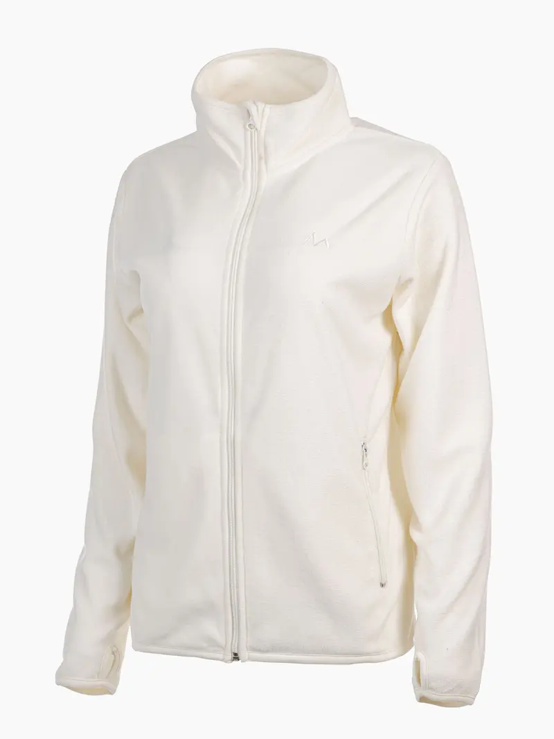 Vega fleecejakke dame Offwhite