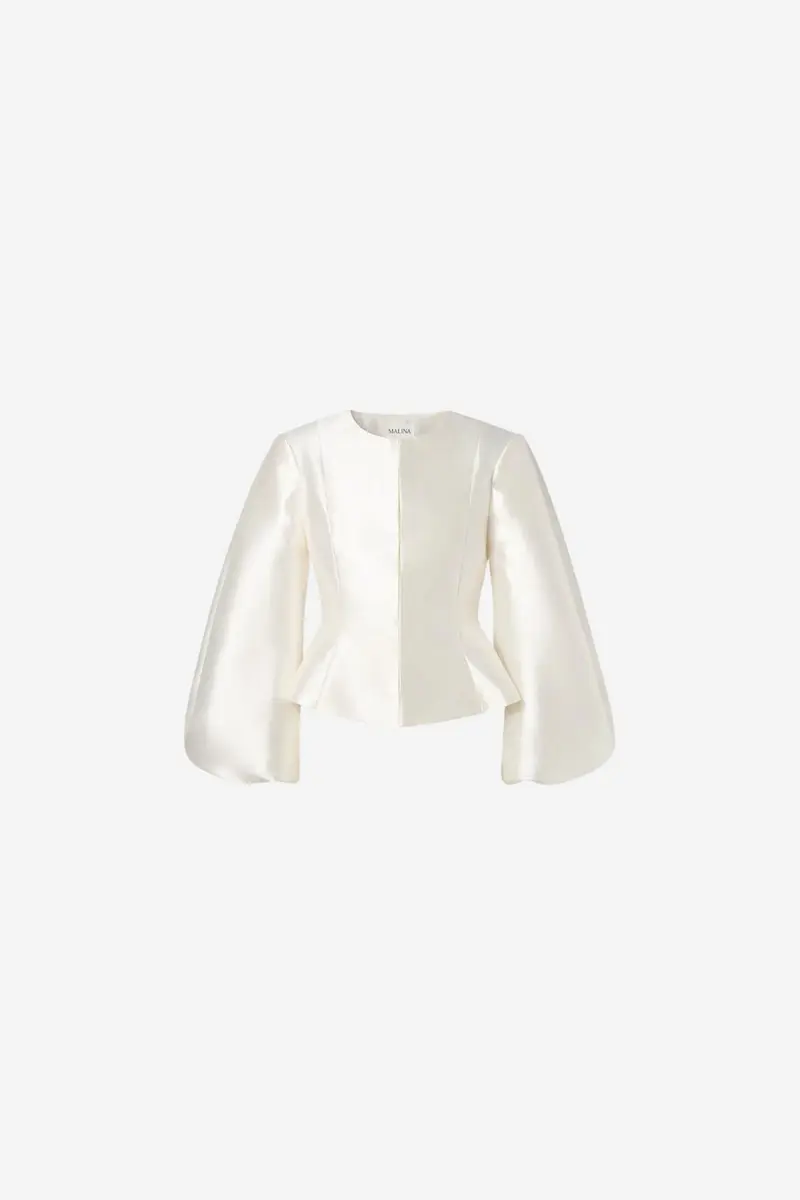 Vendela Balloon Sleeve Blouse Ivory