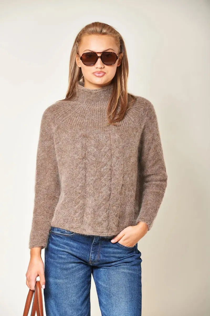 Verdi Sweater - Dk Brown