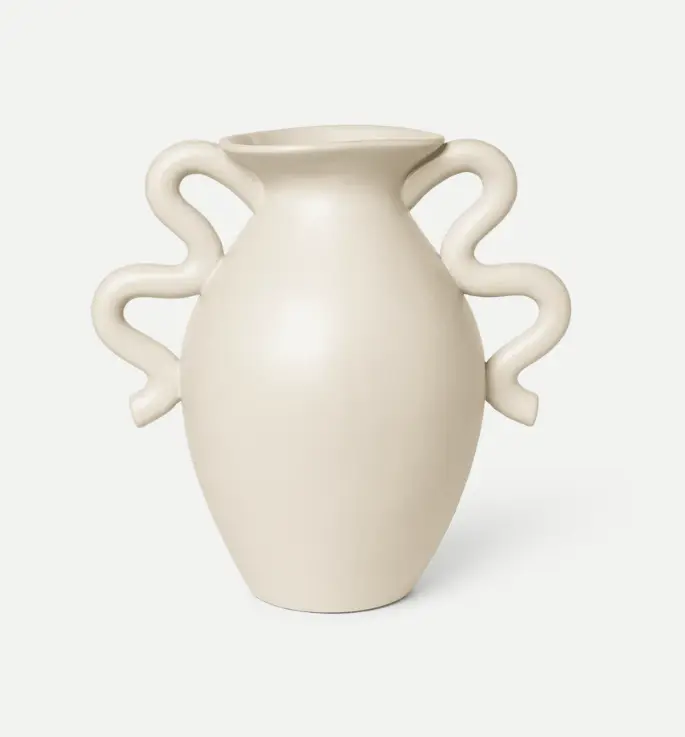 VERSO TABLE VASE CREAM