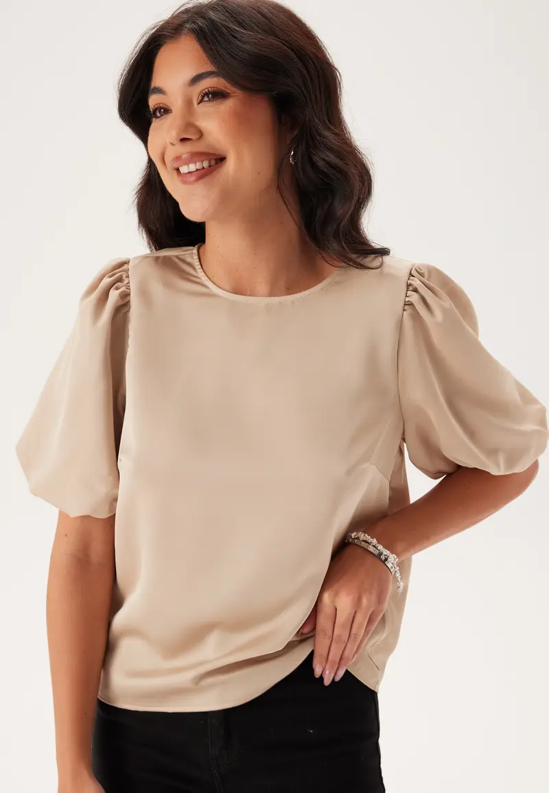 Viellette 2/4 SATIN PUFF TOP