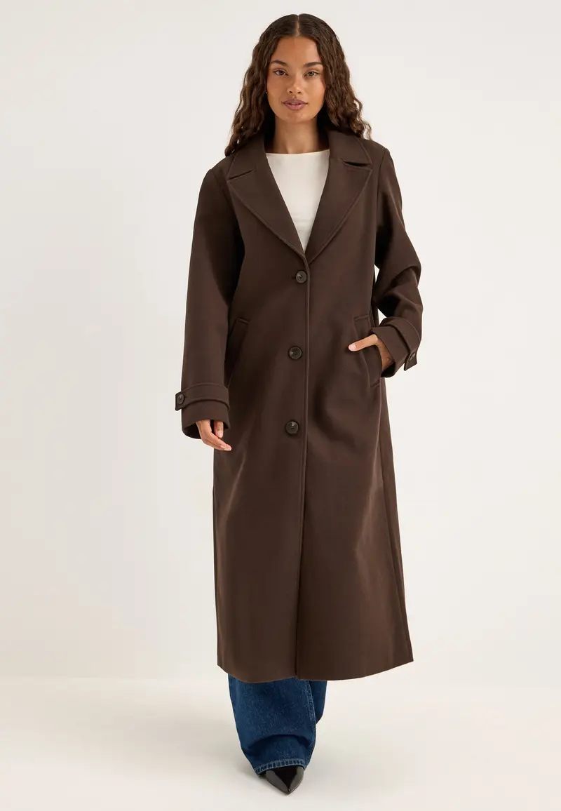 Vifemke L/S BUTTON LONG COAT