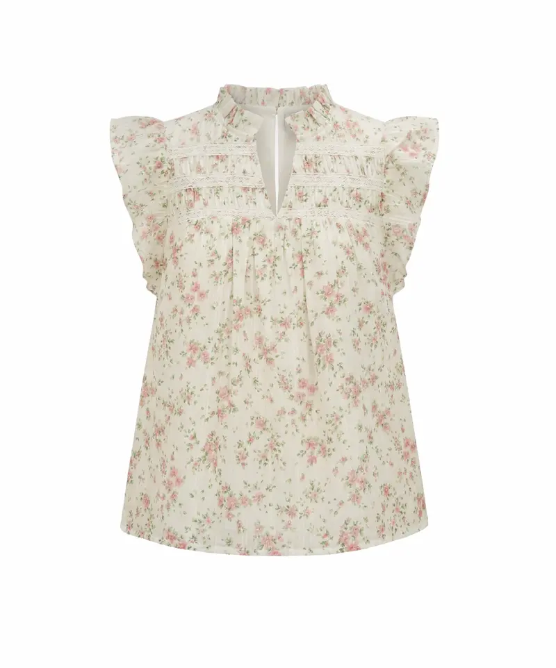 ViljeogVe Lollo Printet Bluse