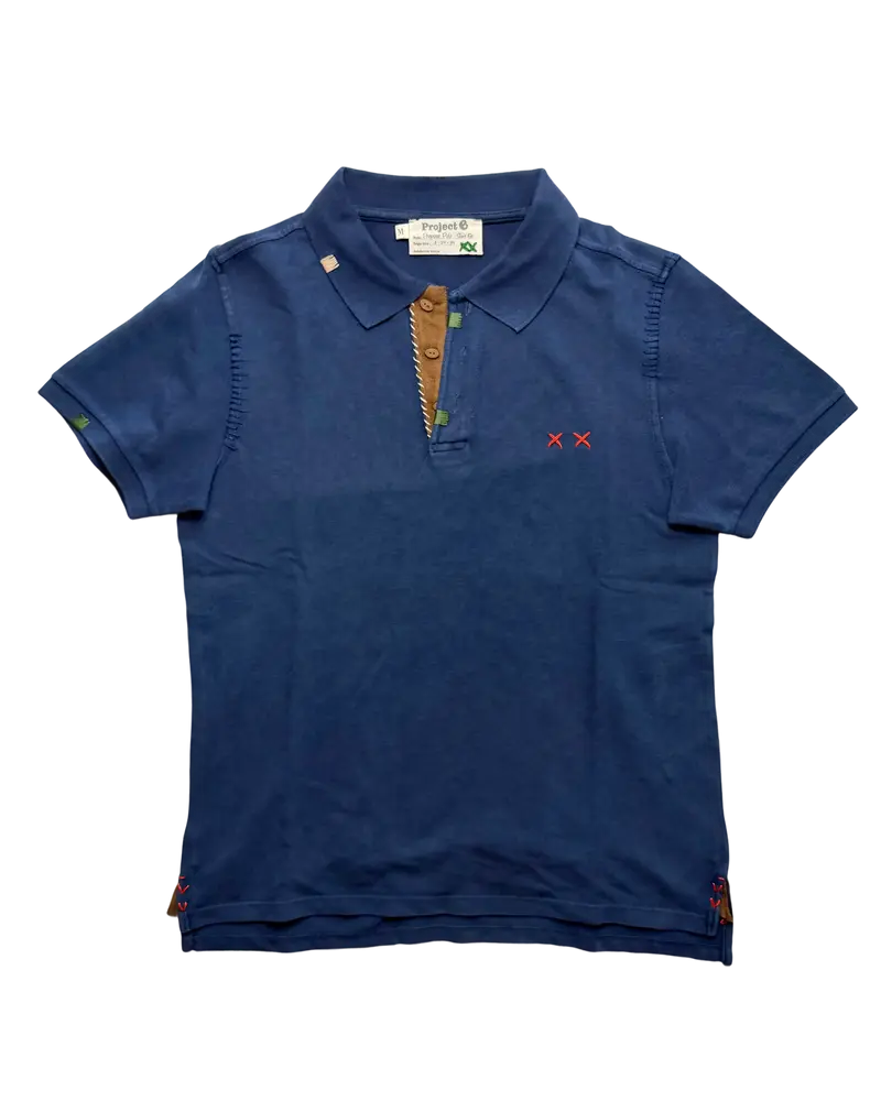 Vintage Pique - Navy Blå