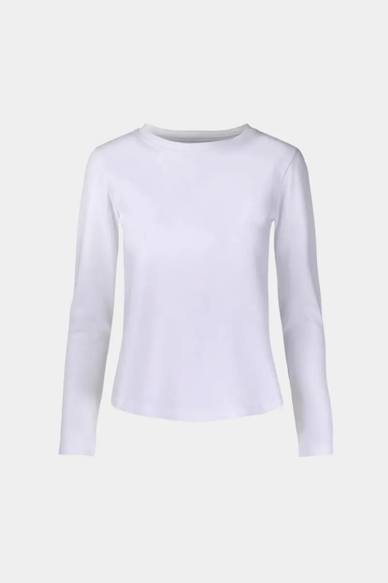 Violet Longsleeve White