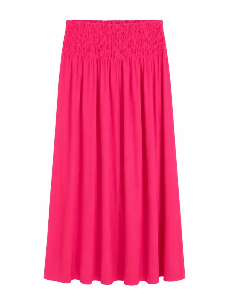 Viscose skirt Fuchsia