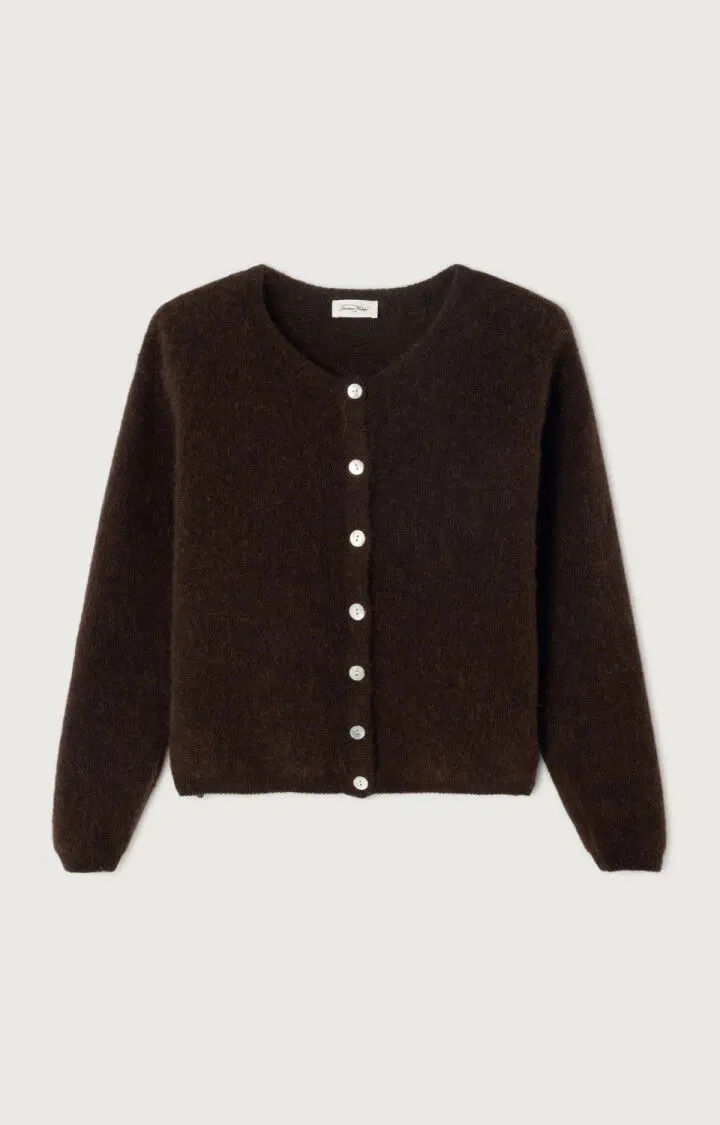 Vitow Cardigan Coffe Melange